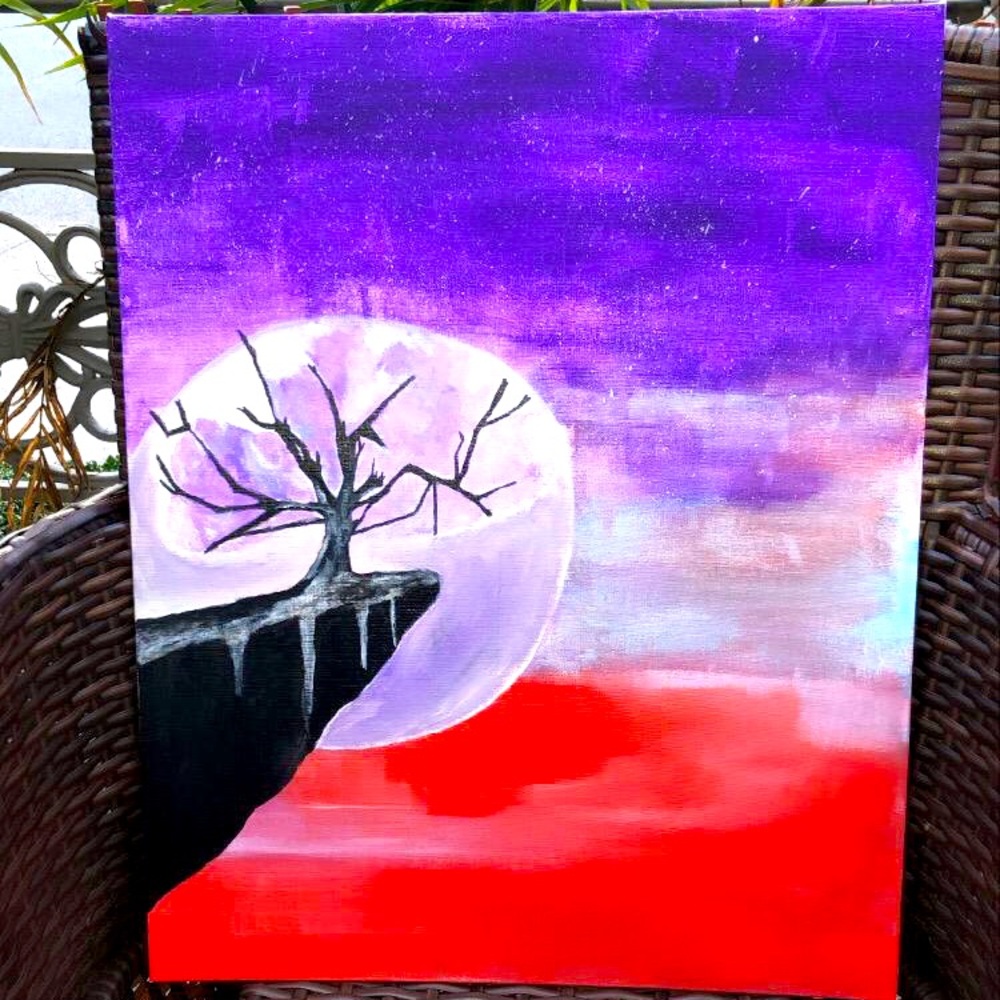 Moon painting